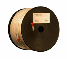 Koaxialkabel Zircon CCS 125 AL - Spule 100 m