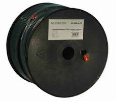 Koaxialkabel Zircon CCS 125 ALPE schwarz - Spule 100 m