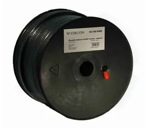 Koaxialkabel Zircon CU 125 CUPE - Spule 100 m