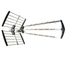Solight Outdoor-DVB-T-Antenne 17 dB / UHF / 21. - 60. Kanal / LTE/4G-Filter