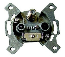 Solight XA05 Anschlussdose mit SAT / Dämpfung: 3dB