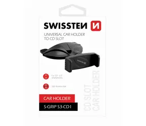 Swissten S-GRIP S3-CD1 / Halterung für den CD-Player-Schacht im Auto