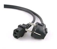 C-tech Stromversorgungskabel VDE 220/230V 1,8m