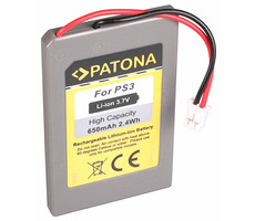 Patona Akku für Sony PS3 Spielekonsole / 650mAh / Li-lon / 3,7V