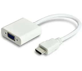 MicroConnect Adapter HDMI 1.4 - VGA MF / 1920 x 1080p bei 60 MHz / kein Audio / 0,3 m / Weiß