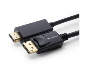 MicroConnect DisplayPort 1.2 - HDMI-Kabel MM / 2 m / 6 mm / 30 Hz / schwarz
