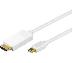 MicroConnect Mini DP 1.2 - HDMI Kabel MM / 1m / 1920x1080 / weiß