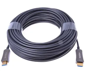 PremiumCord optisches HDMI 2.0-Kabel 15 m High Speed + Ethernet 4K@60Hz / MM / 18 Gbit/s / HDR / 3D