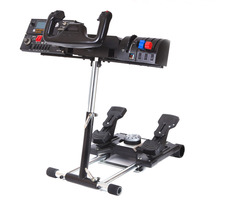 Wheel Stand Pro DELUXE V2 Ständer für Joystick und Pedale Saitek Pro Rudder, Pro Flight Yoke System