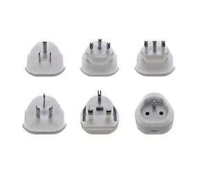 Solight World Travel Adapter / geerdete / austauschbare Stecker 