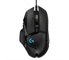 Logitech G502 HERO schwarz / Gaming-Maus / USB / optischer Sensor / 25600dpi / 11 Prog. Knöpfe / 2,1m