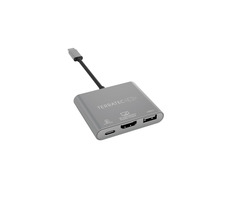 Terratec verbindet C3 / USB Typ-C mit Typ-C PD & HDMI & USB3.0-Adapter