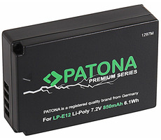 Patona Akku für Canon LP-E12 Foto / 850mAh / Li- ION / Premium