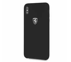 Ferrari Off Track Silikonhülle für Apple iPhone XS Max schwarz