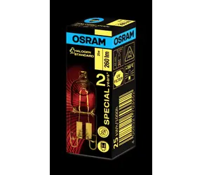OSRAM Backofenlampe 25W G9 / 260lm / 2700K / 2000h / DIM / G / Klarglas 