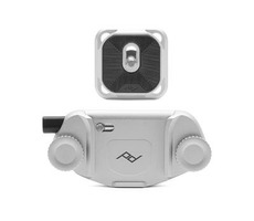 Peak Design Capture (v3) silber - Standardplatte - Schnellspannplatte
