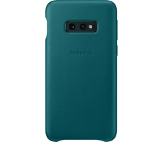 Samsung Leather Cover Leder Backcover für Samsung Galaxy S10e grün