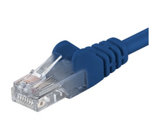 PremiumCord UTP CAT5E 1,5m blau / Patchkabel / RJ45-RJ45