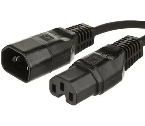 MicroConnect Cable C14 - C15 2,5m / Verlängerungskabel / 2,5m