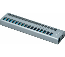 i-TEC USB 3.0 Lade-HUB 16 Port + Netzteil 90 W