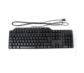 DELL KB-522 US schwarz / Multimedia-Tastatur / US / QWERTY / USB / 1,8 m