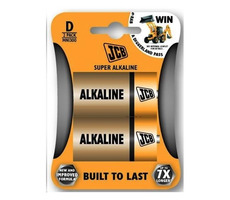 JCB Super-Alkalibatterie D (LR20) Blister 2 Stk