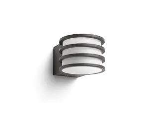 Philips Hue Lucca LED 9,5W Anthrazit / Außenwandleuchte / 806lm / 2700K / IP44