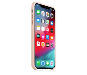 Apple Silicone Case Silikonhülle für iPhone XS Max Sandrosa