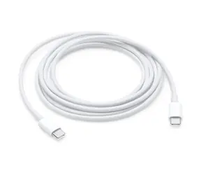 Apple USB-C-Stromkabel 2 m weiß