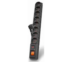 Acar S8 Überspannungsschutz / 8 Steckdosen / 230V / 10A / 3M