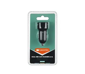 Canyon CNE-CCA04B / Autoladegerät / 2x USB / 2,4A / schwarz