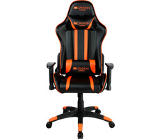 Canyon Fobos CND-SGCH3 / Gaming-Stuhl / max. 150 kg / Kunstleder / orange-schwarz