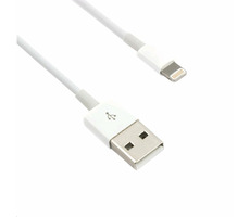 C-tech USB 2.0 Lightning (IP5 und höher) Lade- und Synchronisationskabel / 1 m / Weiß