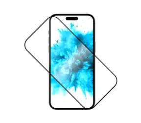 FIXED Full-Cover Schutzglas aus gehärtetem Glas für Samsung Galaxy A20e schwarz / Verklebung über das gesamte Display