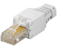 PremiumCord -Stecker RJ45 Cat5E universal - 1 Stück (Montage ohne Werkzeug)