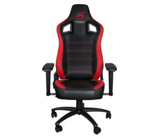 Marvo CH-118 schwarz-rot / Gamingstuhl / 123-131cm / Belastbarkeit 150 kg / Kunstleder