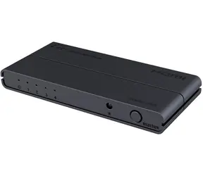 PremiumCord HDMI-Switch 4:1 schwarz / 4K x 2K @ 60Hz / 1080p / HDR / Fernbedienung
