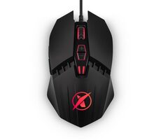 Niceboy ORYX M200 schwarz / optische Gaming-Maus / 6400dpi / USB / 1,5m