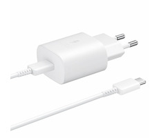 Samsung Netzteil mit Schnellladefunktion (25 W), weiß
