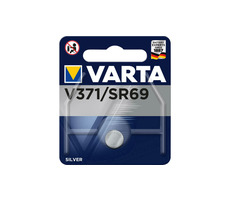 Varta V371 Knopfbatterie SR69 / 1,55V / 44 mAh / Silberoxid / 1 Stück / im Blister 