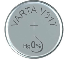 Varta Knopfbatterie SR62 / 1,55V / 8 mAh / Silberoxid / 1 Stück / im Blister 