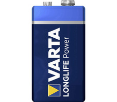 Varta High Energy Batterie 6LR61 / 9,0V / 550 mAh / Alkaline / 1 Stück / im Blister