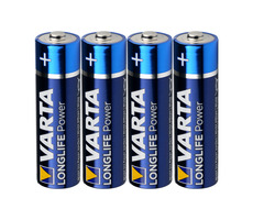 Varta Longlife Batterie AA 4 Stück / 1,5 V / Alkali / im Blister