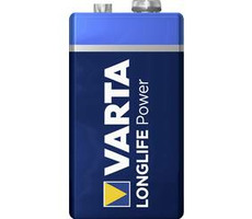 Varta Longlife Batterie 6LR61 (550 mAh) / 9,0V / 550 mAh / Alkaline / 1 Stück / im Blister