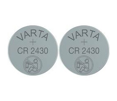 Varta Knopfbatterie CR2430 2 Stück / 3,0 V / 280 mAh / Lithium / im Blister 