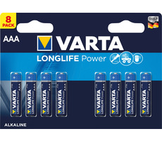 Varta Longlife Batterie AAA 8 Stück / 1,5 V / Alkali / im Blister
