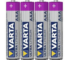 Varta Professional Batterie AAA 4 Stück / 1,5 V / 1100 mAh / Lithium / im Blister 