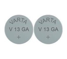 Varta Knopfbatterie LR44 2 Stück / 1,55 V / 125 mAh / Alkali / im Blister 