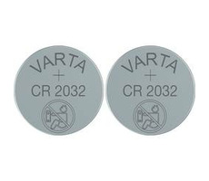 Varta Knopfbatterie CR2032 2 Stück / 3,0 V / 230 mAh / Lithium / im Blister 