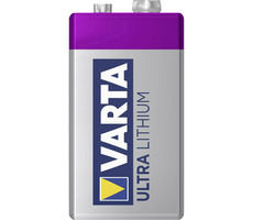 Varta Professional Batterie 6LR61 / 9,0V / 1200 mAh / Lithium / 1 Stück / im Blister
